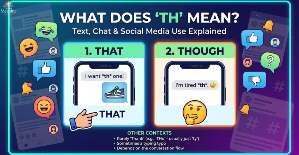 What Does TH Mean?