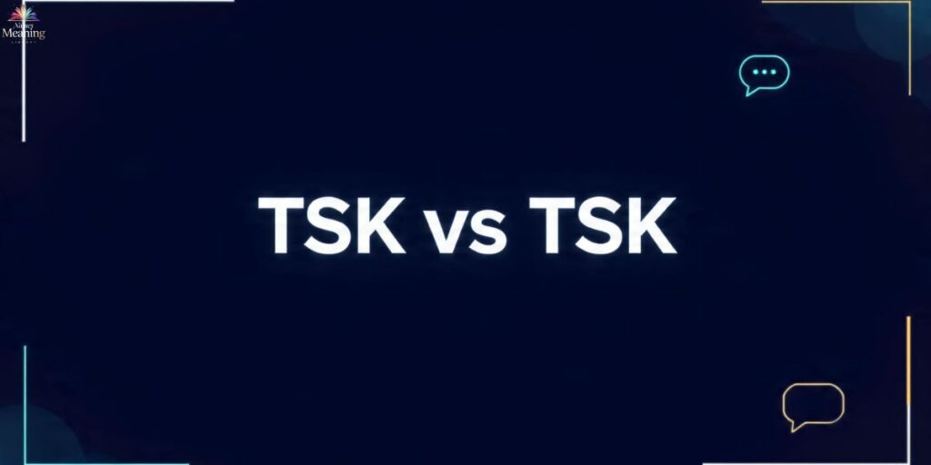 TSK Meaning in Text Messages