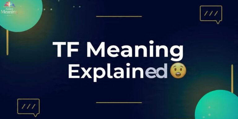 TF Meaning Explained 💬