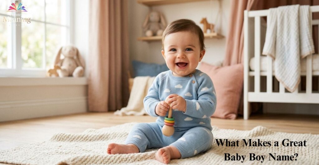 What Makes a Great Baby Boy Name?