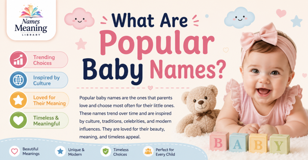 What Are Popular Baby Names?