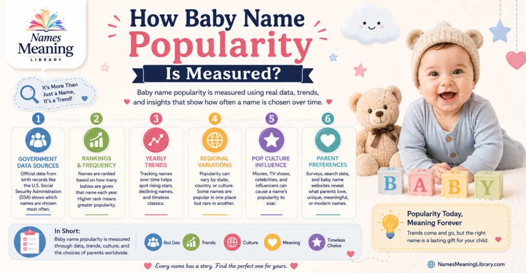 How Baby Name Popularity Is Measured?
