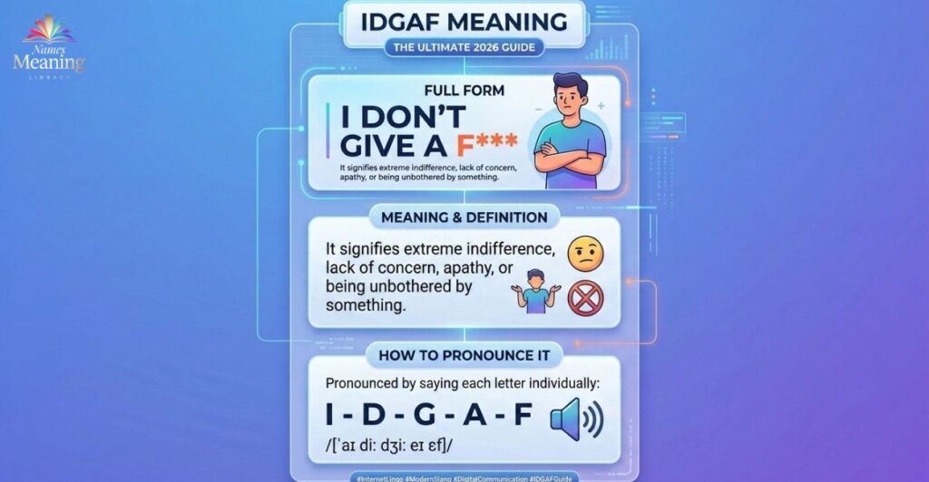 What Does IDGAF Mean