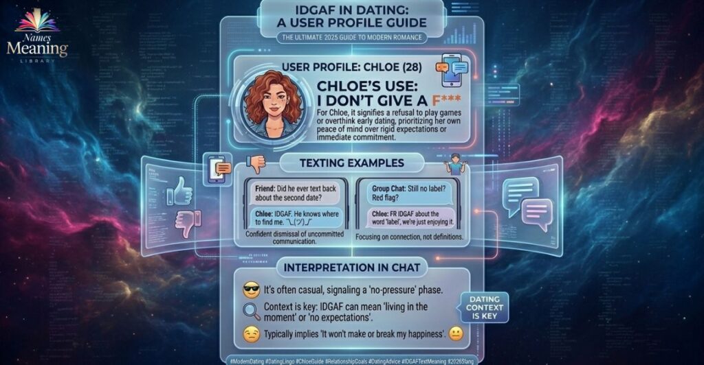 IDGAF Meaning on Social Media