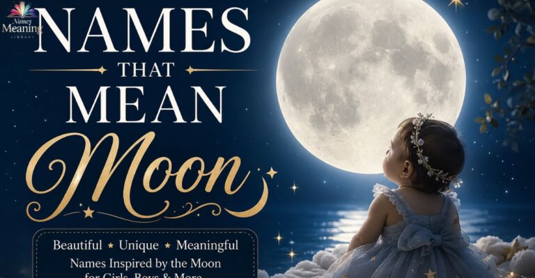 Names That Mean Moon