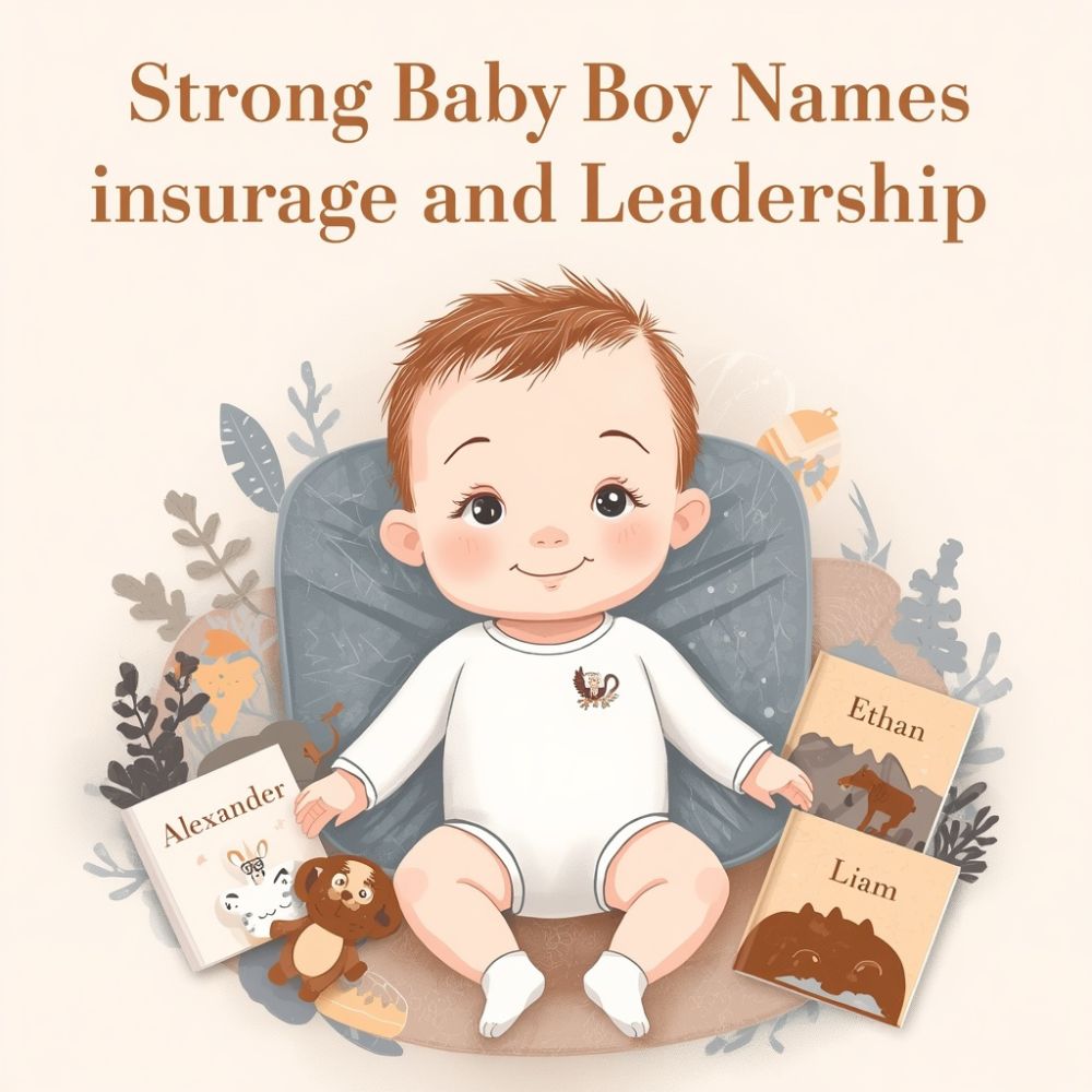 Strong Baby Boy Names Inspired by Courage and Leadership