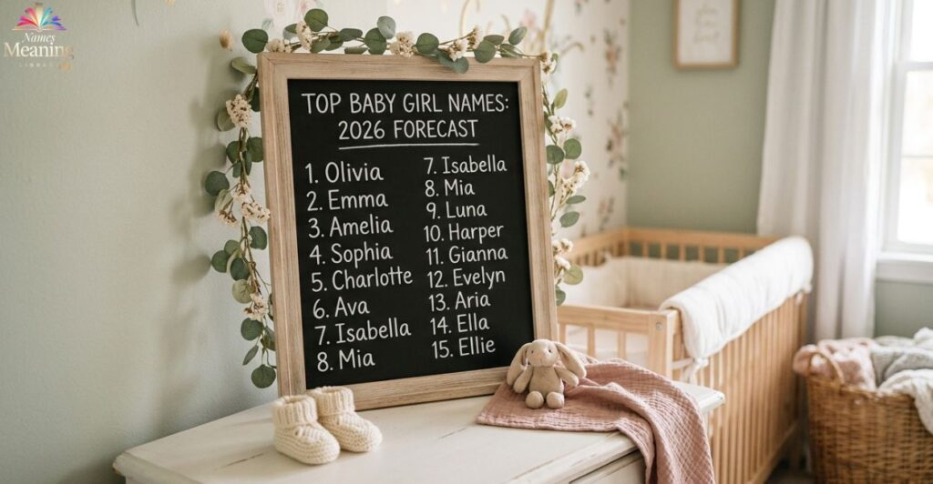 Most Popular Baby Girl Names in 2026