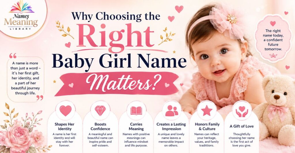 Why Choosing the Right Baby Girl Name Matters?