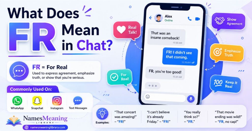 What Does FR Mean in Chat?