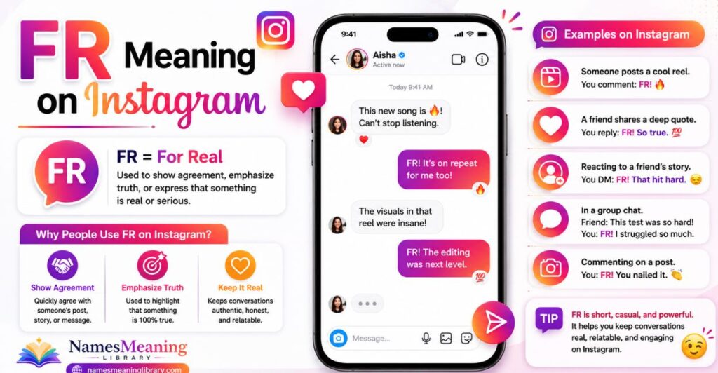 FR Meaning on Instagram