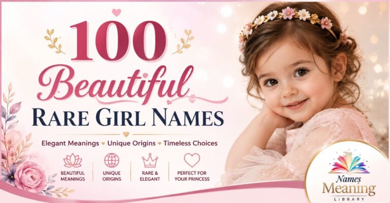 Rare Baby Girl Names with Meanings