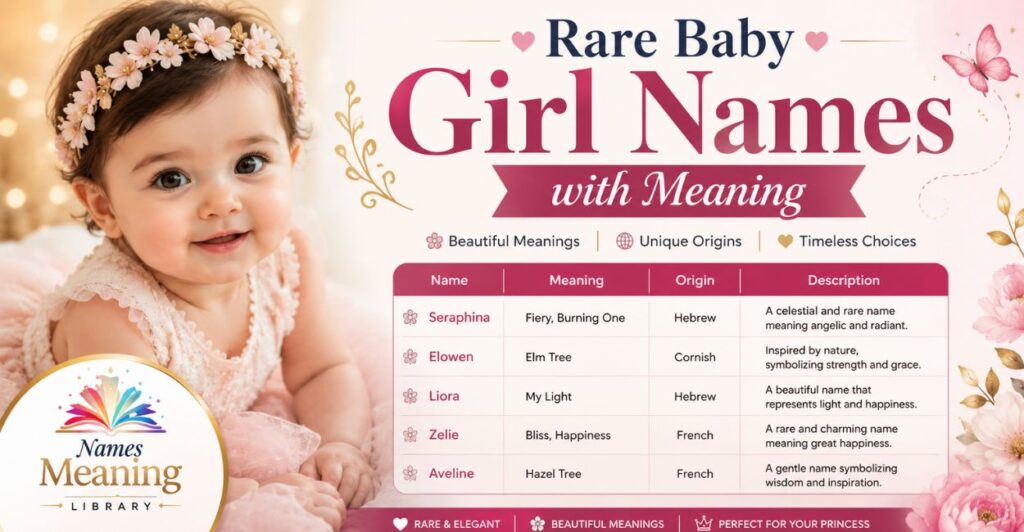 What Are Rare Baby Girl Names?