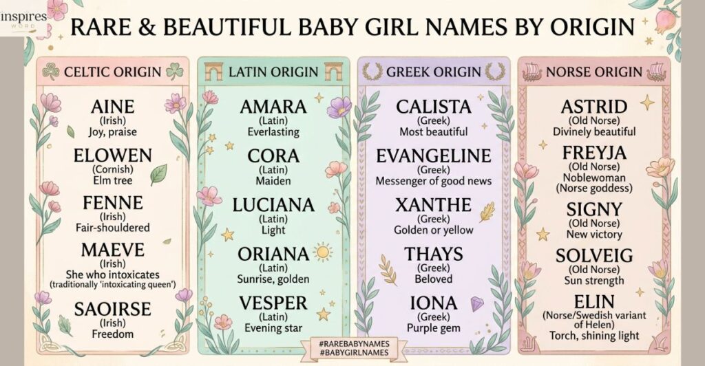 Editor's Favorite Names by Origin