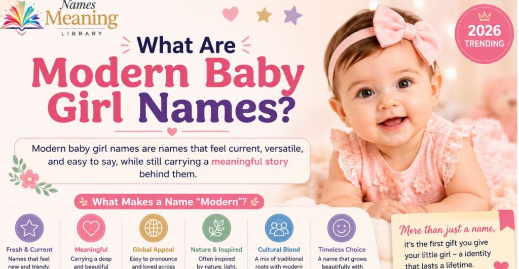 What Are Modern Baby Girl Names?