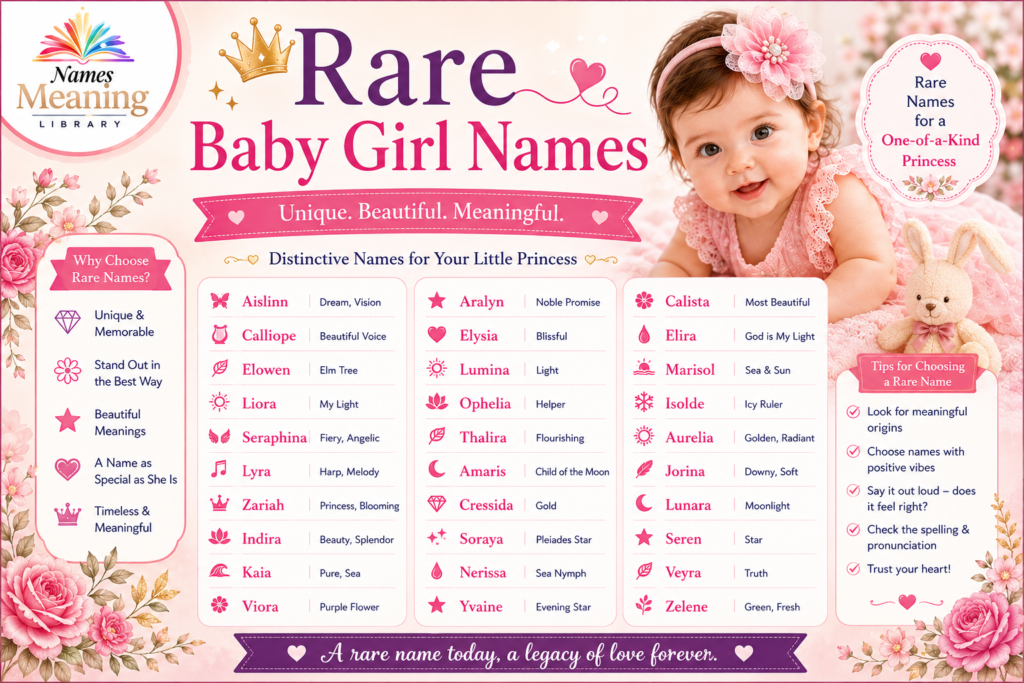 Rare Baby Girl Names