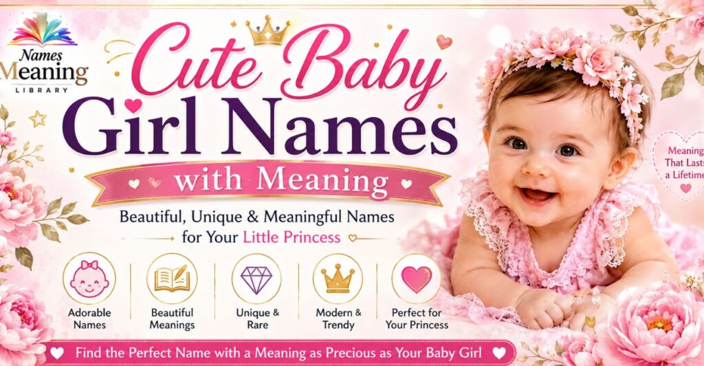 Cute Baby Girl Names with Meaning