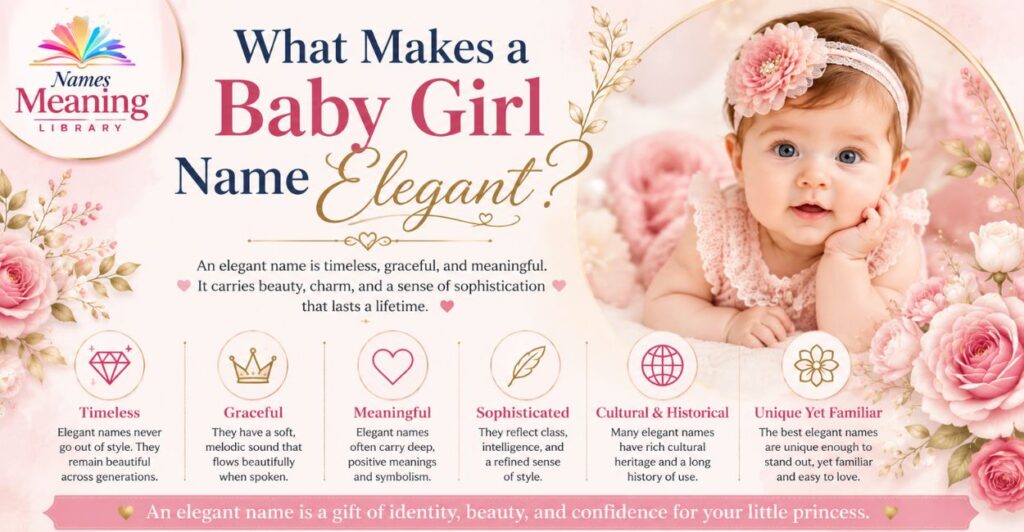 What Makes a Baby Girl Name Elegant?