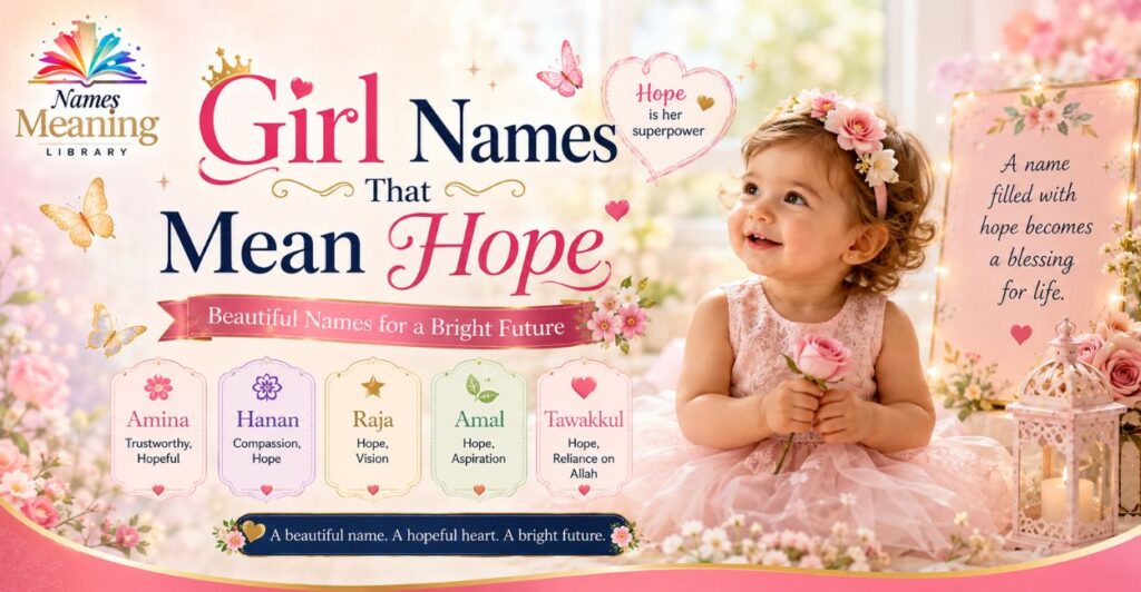 Girl Names That Mean Hope
