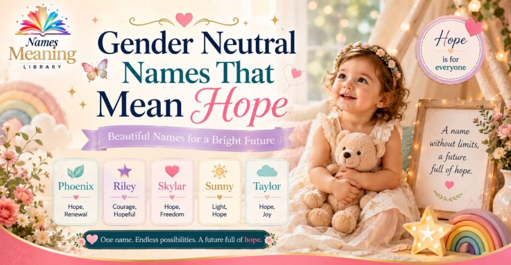 Gender Neutral Names That Mean Hope
