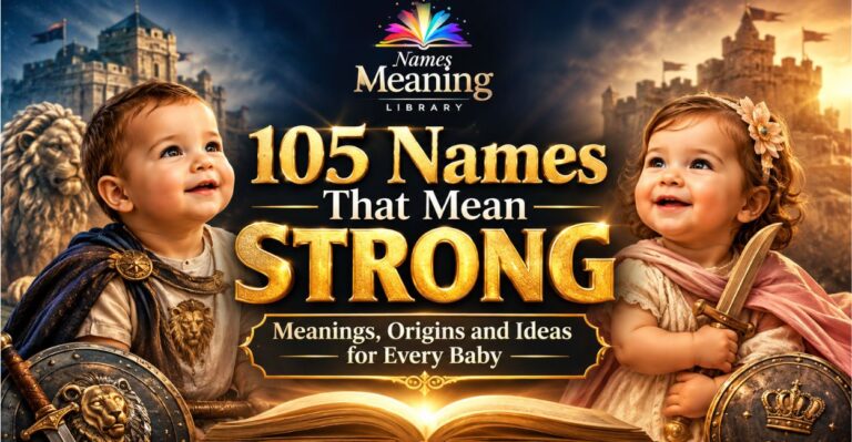 105 Names That Mean Strong