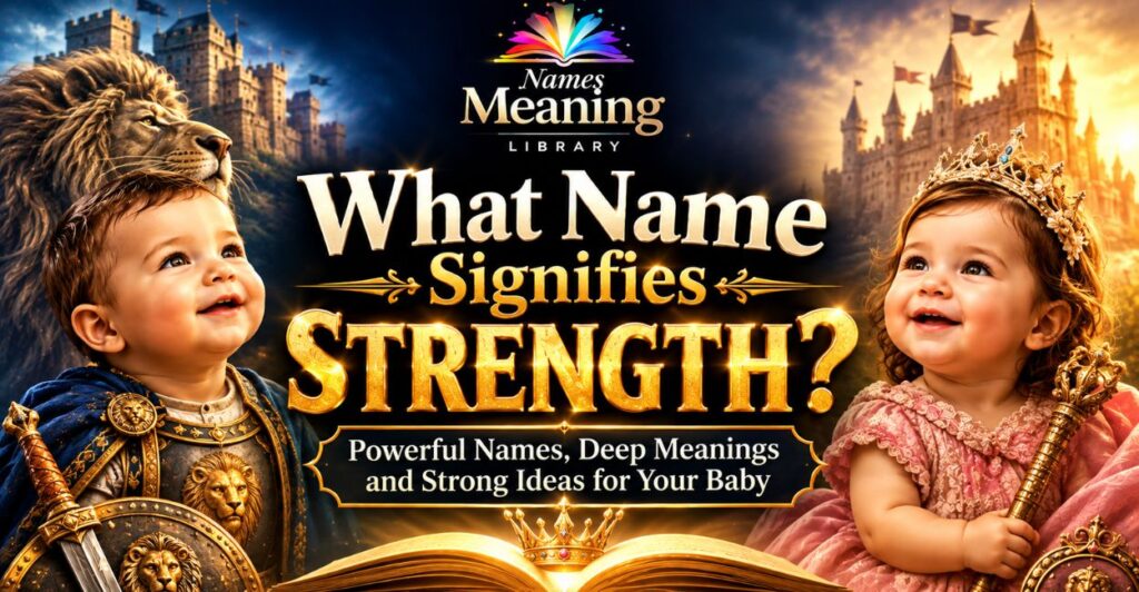 What Name Signifies Strength?