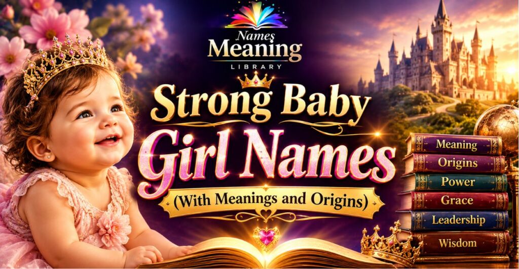 Strong Baby Girl Names (With Meanings and Origins)