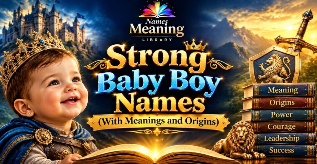Strong Baby Boy Names (With Meanings and Origins)