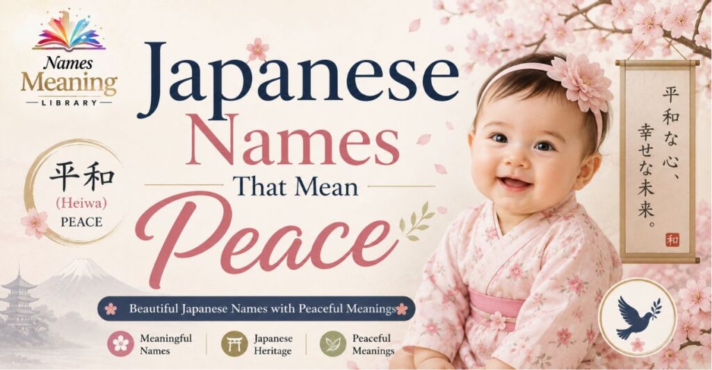 Japanese Names That Mean Peace