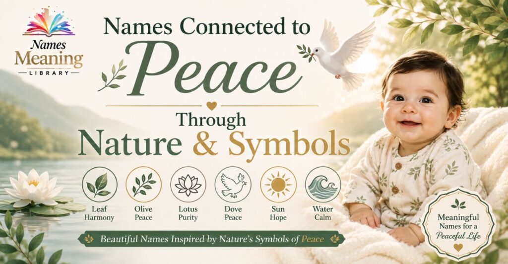 Names Connected to Peace Through Nature & Symbols