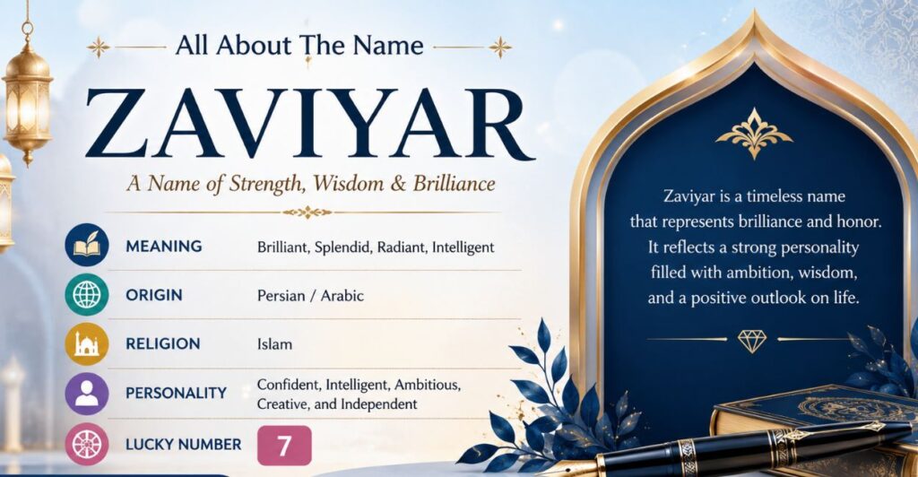 What origin is the name Zaviyar?