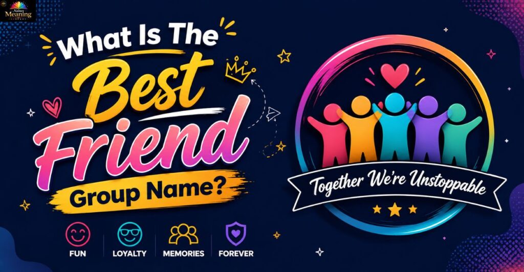 What Is The Best Friend Group Name?