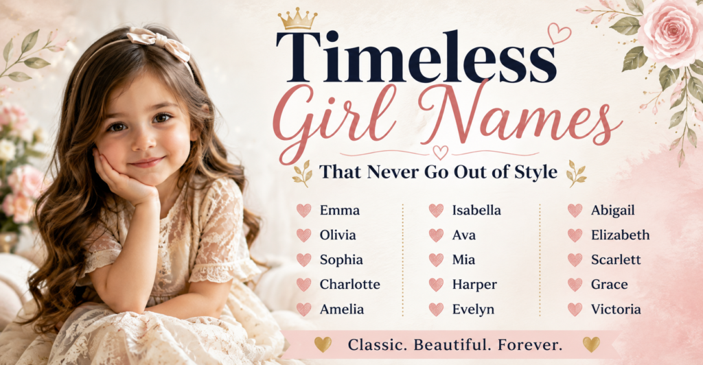 Timeless Girl Names That Never Go Out of Style